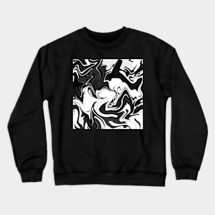 BW Liquid Pattern Crewneck Sweatshirt